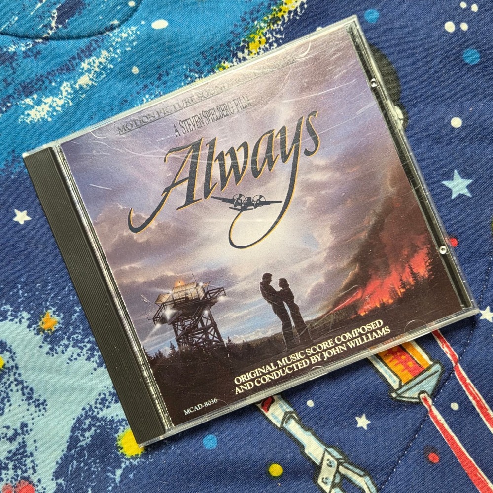 MCA Always Soundtrack John Williams CD 1990 Original Motion Picture Score OST
